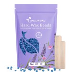 Mallowwax Hard Wax Beads, 2LB Blue Wax for Full-Body Hair, Strong Grip for Thick Hair Removal, Waxing for Legs, Arms, Chest & Back, No Strips Needed, Easy to Use at Home or Salon