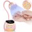Makartt UV LED Nail Lamp - Gooseneck UV Light for Nails Cordless Rechargeable USB 39W Dryer LED Lamp with Auto Sensor 4 Timer Settings Fast Curing for Nail Art Polish (Glazed Pink)