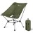 MOON LENCE Portable Camping Chair Plus, Upgraded Comfort & Size, Compact and Lightweight Still, Folding Chair for Backpacking & Hiking, 330Lbs Capacity (Green)