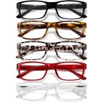 Gaoye Professional Reading Glasses for All Day - Computer Readers with Blue Light Protection - Value Pack