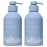 Saltair Body Wash, Seascape 2-Pack. Moisturizing Body Cleanser with Monoi Oil and Cupuacu Butter. Luxury Shower Gel for Women and Men. Vegan, Cruelty-Free, Paraben-Free. 2x 17oz Pump Bottles