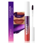 FAFAMOON Neutral Brown Peel Off Lip Stain Tints, Liquid Lipstick Lip Stain Long Lasting Waterproof for Women, Non-stick Cup Lipstick Peel Off Highly Pigmented Not Faded Smudge-proof Easy to Apply, 04