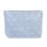 PAZIMIIK Makeup Bag Large Cotton Zipper Pouch for Purse Travel Canvas Make Up Organizer for Women Cosmetic,Jean Light
