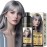 Joyful Young Natural Color Hair Dye Shampoo 3 IN 1, Instant Hair Coloring, Gray Coverage for Men & Women, Beard Dye Vegan Ammonia Free & Paraben-Free, Champ Para Canas Mujer & Hombre (SILVER GRAY)