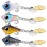 TRUSCEND Wide Search Cover Vibe Tail Spinner, Easy Catch Fishing Lures with Vibrating, Swimming, Jigging Action, BKK Super Slide Sharp Hook, Accurate Long Cast Fishing Spinner for Bass, Trout 1/4oz