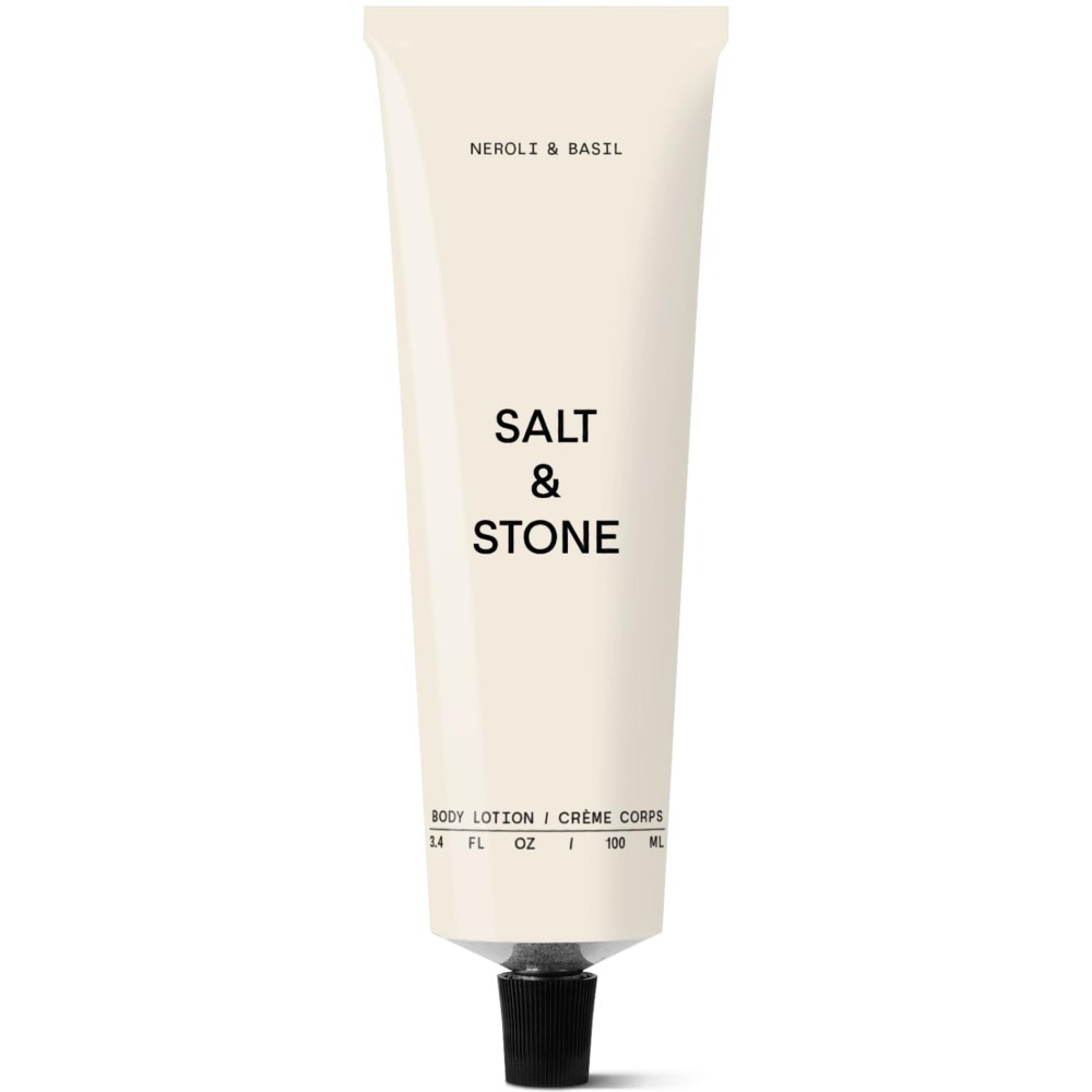 Salt & Stone Body Lotion for Women & Men| Scented Daily Body Lotion | Hydrates, Nourishes & Softens Skin | Restores Dry Skin | Fast-Absorbing | Cruelty-Free & Vegan (100 ml) (Neroli & Basil)