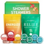 Shower Steamers Aromatherapy - 12 Pack Shower Bomes with Essential Oils, Birthday Gifts for Women Men, Self Care Home SPA Relaxation Gifts for Mom, Teen, Stress Relief