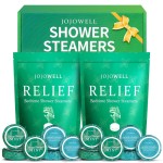 Lavender Shower Steamers Aromatherapy - 12 Pack Shower Bomes with Essential Oils, Birthday Gifts for Women Mom, Relaxation Stress Relief, Home Spa Gifts for Wife, Her