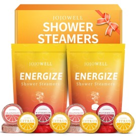 Shower Steamers Aromatherapy - 12 Pack Shower Bomes with Essential Oils, Birthday Gifts for Women, Relaxation Stress Relief, Self Care, Home Spa, Christmas Gifts for Mom