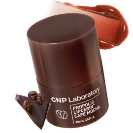 CNP Caf Lip Butter - Propolis Lipcerin 05 Caff Mocha, Hydrating Overnight Manuka Lip Balm & Mask, 12hr Long-Lasting Moisture, Stocking Stuffers, Gifts for Women, 0.5 fl.oz.