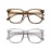 PANNER 2Pack Oversized Blue Light Blocking Glasses for Women Men Square Computer Eyeglasses Reduce Eyestrain(Brown+Grey)
