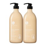 Luseta Rice Water Shampoo and conditioner Set Strengthening & Nourishing Revitalizes Shine for All Hair Types Hydrating & Frizz Control for Women and Men 33.8oz*2