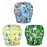 wegreeco Baby & Toddler Snap One Size Adjustable Reusable Baby Swim Diaper (Fruit-NYG, Large, 3 Pack)