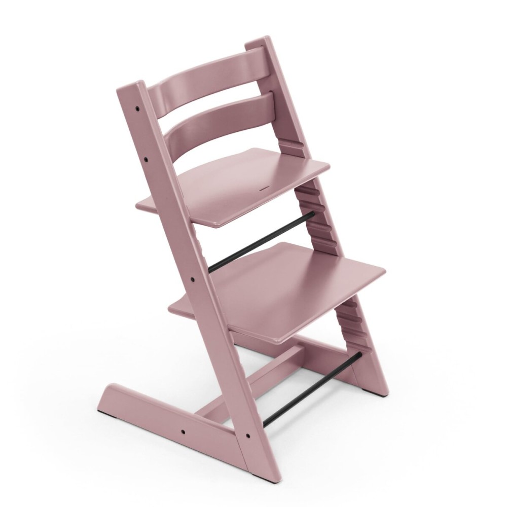 Tripp Trapp Chair from Stokke, Heather Mauve - Adjustable, Convertible Chair for Toddlers, Children & Adults - Convenient, Comfortable & Ergonomic - Classic Design