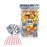 BELLE KR 3x5 Small Mylar Bags for Freeze Dried Candy - Pack Of 300-4 Mil Thick - Clear Mylar Bags with See Through Window for Freeze Drying