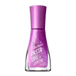 Sally Hansen Insta-Dri Crystal Nail Polish | Quick Dry, Long Lasting, Streak-Free Shine | Opaque, Shimmery | 120 Party Prism | Holographic Lilac Nail Color