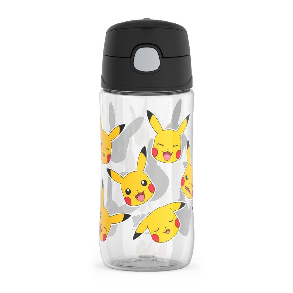 THERMOS FUNTAINER 16 Ounce Plastic Hydration Bottle with Spout, Pokemon