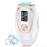 Oreeth IPL Laser Hair Removal Device for Women & Men - Home 45F Ice-Cooling Contact for Painless & Long-Lasting Results, 86% Hair Reduction in 3 Weeks for Full Body & Bikini Line, White