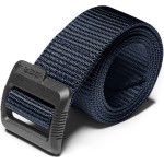 CQR Tactical Belt, Military Style Heavy Duty Belt, Webbing EDC Quick-Release Buckle, Flex Poly Police Navy, X-Large