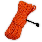Titan Survival Patented Paracord 550-25ft, 100ft, 500ft & Color Options - 620LB Strength Survival Paracord Military Spec with 3 Strands - Heavy Duty Hank Cord for Camping & Outdoors with Firestarter