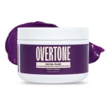 Overtone Semi Permanent Hair Color Conditioner, Royal Plum, 8 oz, Nourishing, Damage-Free, Color Depositing Mask for All Hair Types with Shea Butter & Coconut Oil, Vegan & Cruelty-Free