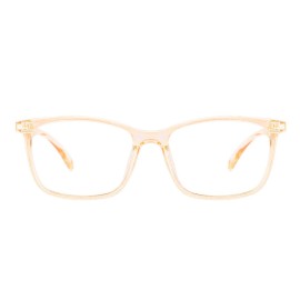 TIJN Blue Light Blocking Glasses for Women Men TR90 Frame Square Nerd Eyeglasses Anti Blue Ray Computer Screen Glasses