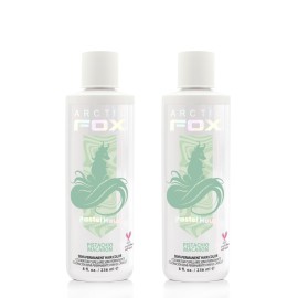 Arctic Fox Semi-Permanent Hair Dye, Vegan & Cruelty-Free, Pastel Mint Green, Ammonia-Free, Conditioning Color, Pistachio Macaron, 8 Fl Oz (Pack of 2)