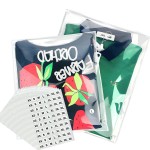 PigPotParty 100PCS 10x 13 & 100PCS 12x 15 Cellophane Plastic T Shirts Bags, Clear Poly Bags with Size Stickers, Resealable Self-Sealing for Small Business, Packaging Clothing, Shirts