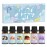 SALUBRITO Bath Fragrance Oils, Premium Essential Oil Set for Diffuser, Soap, Candle Making Scents, Vanilla & Coconut, Sparkling Grapefruit, Lemon Verbena, Amber Oud, Charming Bloom, Lavender Field
