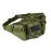 ArcEnCiel Tactical Fanny Pack for Men Women Waist Bag Hip Belt Outdoor Hiking Fishing Bumbag with Patch (Green)