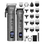 Ufree Beard Trimmer for Men Professional with Hair Clippers, Barber Clippers and Trimmers Set, Electric Razor Shavers for Men, Cordless Mens Grooming Kit for Nose, Ear, Face, Hair, Gifts