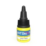 Intenze Lemon Yellow Tattoo Ink 1/2 oz with Excellent Long-Lasting Opacity, Made in USA, Exceptional Skin Coverage, Sterilized and Direct from The Manufacturer