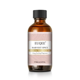 EUQEE Harvest Spice Fragrance Oil, Premium Fragrance Essential Oils for Soap Candle Making, Diffusers, DIY Bath Bombs - 2.02 Fl oz/ 60ml