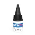 Intenze Snow White Mixing Tattoo Ink 1/2 oz with Excellent Long-Lasting Opacity, Made in USA, Exceptional Skin Coverage, Sterilized and Direct from The Manufacturer