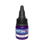 Intenze Dark Purple Tattoo Ink 1/2 oz with Excellent Long-Lasting Opacity, Made in USA, Exceptional Skin Coverage, Sterilized and Direct from The Manufacturer