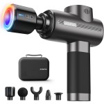 RENPHO Massage Gun Deep Tissue with Heat and Cold, Christmas Gifts, Back Massager, Muscle Massager Therapy with Carry Case, Percussion Body Masajeador for Men Women Athletes, Active Thermacool