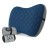 Camping Pillow with Removable Cover- Inflatable Pillow - Travel Pillows for Backpacking & Airplane, Lumbar Support Blow Up Pillow Washable Pillowcase, Compressible, Comfortable Pillows(w/Cover)