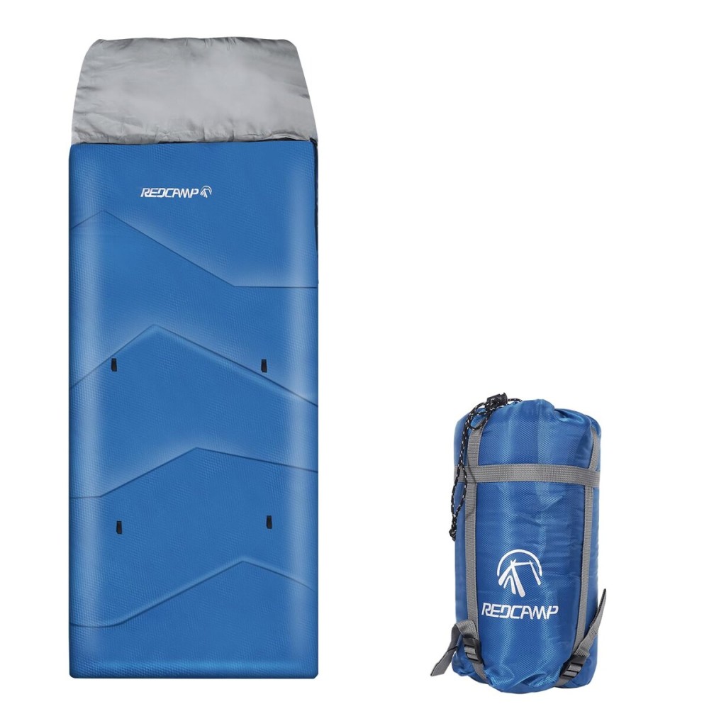 REDCAMP Kids Sleeping Bag for Boys Girls & Teens, 3 Season Cold Weather Sleeping Bag for Backpacking Camping Hiking, Blue