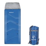 REDCAMP Kids Sleeping Bag for Boys Girls & Teens, 3 Season Cold Weather Sleeping Bag for Backpacking Camping Hiking, Blue