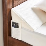 IFNOW Full Size(54x7.5x10) Bed Wedge Pillow for Headboard, Mattress Gap Filler(0-8), Bed Wedge for Gap Between Your Headboard and Mattress White