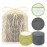 Chloven Reusable Cotton Rounds 16 Pack - Machine Washable Bamboo Charcoal Makeup Remover Pads for Face, Bamboo Terry Face Wipes Reusable Makeup Pads with Cotton Bag for Storage