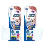 D-UP Droopy Eyelid Lifter for Women, Double Eyelid Tape Invisible for Hooded Eyes,Strong Hold Double Sided Eye Lids Strips for All Day, Japanese Eyelid Lifter for Eye Makeup, 120 Pcs Each, Set of 2