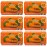 ASANTEE PAPAYA & HONEY Soap 4.40 Oz (Pack of 6)