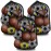 BROTOU Extra Large Sports Ball Bag Mesh, Basketball Bags Team Balls, Adjustable Shoulder Strap, Ball Bags for Holding Soccer, Football, Volleyball, Swimming Gear (30 x 40) (3PCS)