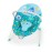 Bright Starts Disney Stitch Ohana Paradise Vibrating Baby Bouncer, Soothing Vibrations Infant Seat with 2 Sensory Toys, 0-6 Months