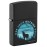 Zippo Buck Wear Use Your Outside Voice Design Black Matte Pocket Lighter