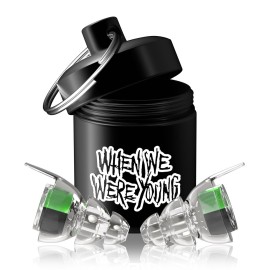 Eargasm High Fidelity Earplugs: When We were Young Edition - Noise Reducing Ear-Plugs for Hearing Protection at Music Festivals, Concerts, Raves, Live Events, Loud Environments and More