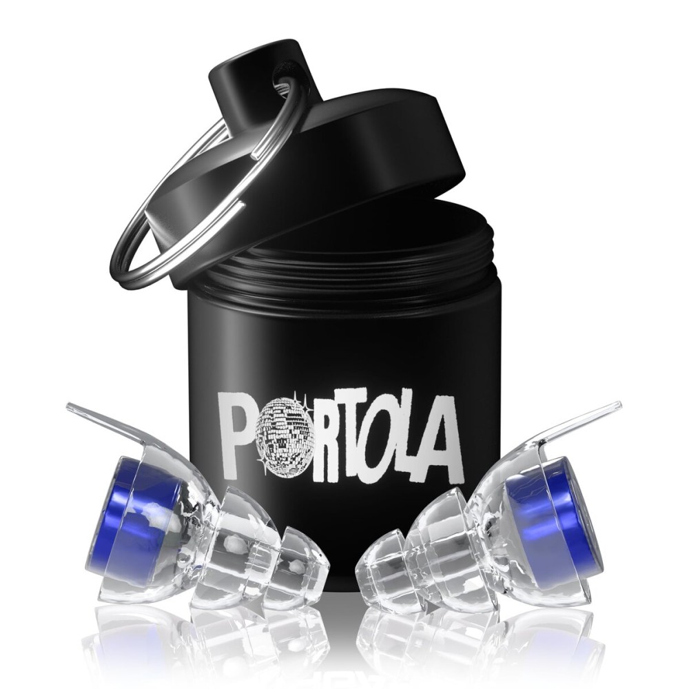 Eargasm High Fidelity Earplugs: Portola Festival Edition - Noise Reducing Ear-Plugs for Hearing Protection at Music Festivals, Loud Environments, Concerts, Live Events, Sporting Events