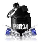 Eargasm High Fidelity Earplugs: Portola Festival Edition - Noise Reducing Ear-Plugs for Hearing Protection at Music Festivals, Loud Environments, Concerts, Live Events, Sporting Events