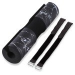 Nuviqo Barbell Pad Squat Pad for Lunges and Squats - Hip Thrust Pad for Standard and Olympic Bars - Provides Cushion to Neck and Shoulders While Training